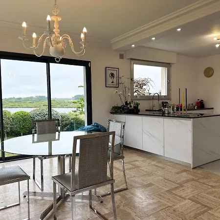 度假居 Maison Spacieuse Et Elegante Vue Sur L'etang De Lannenec A 600m Du Fort-bloque