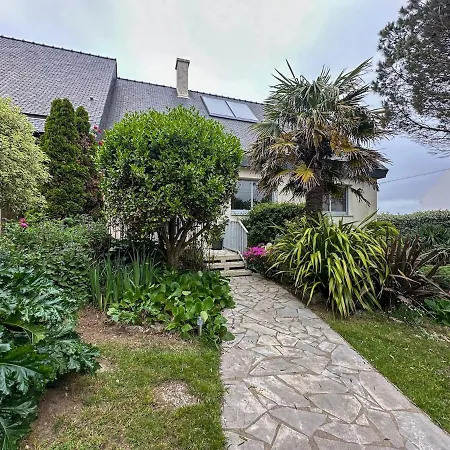 度假居 Maison Spacieuse Et Elegante Vue Sur L'etang De Lannenec A 600m Du Fort-bloque 普洛埃默尔
