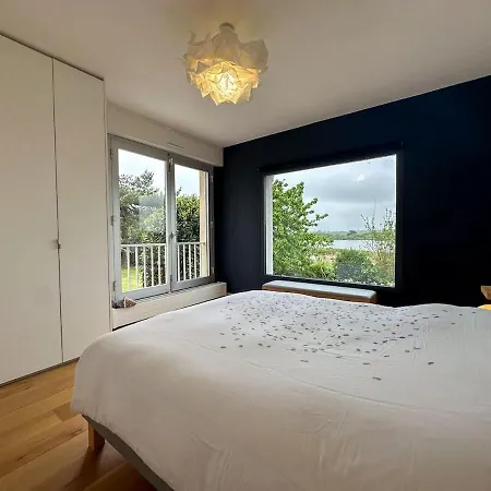 度假居 Maison Spacieuse Et Elegante Vue Sur L'etang De Lannenec A 600m Du Fort-bloque *